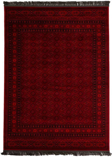 Royal Carpet Afgan 7454A Covor Rectangular cu franjuri D.red 7454a
