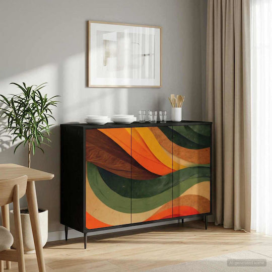 Μπουφές Essen Ξύλινος 102x33x76cm Μπουφές Essen Ξύλινος 102x33x76cm