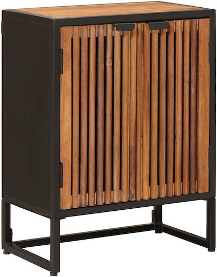 Wooden Sideboard Braun 53x30x70cm