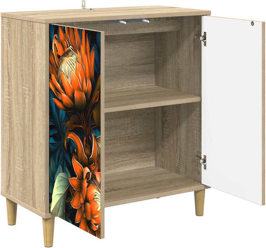 Sideboard Lochem Wooden Sonoma 69x33x75cm