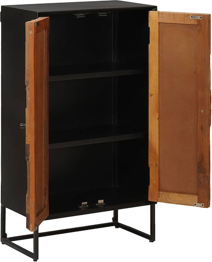 Wooden Sideboard Beige 53x30x95cm