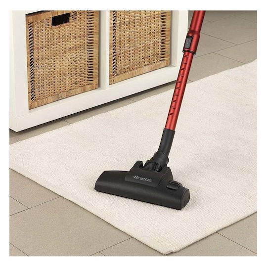 Ariete Handy Force Ηλεκτρική Σκούπα 2 σε 1 Stick & Χειρός 600W Κόκκινη