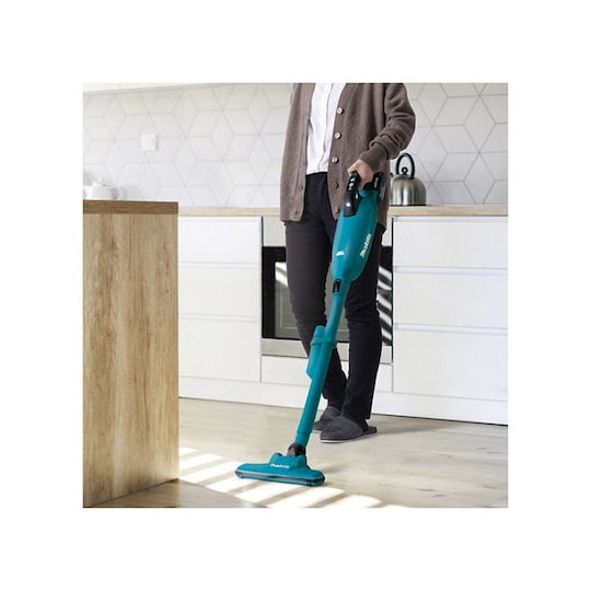 Makita DCL284FZ Wiederaufladbarer Stielstaubsauger 18V Türkise