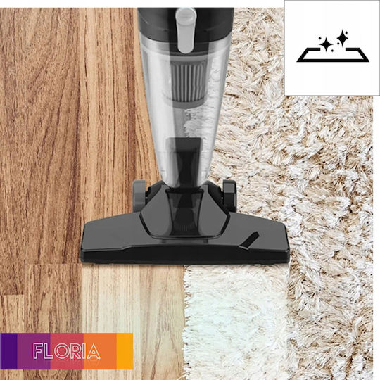 Zilan Verticla Floria Electric 2 in 1 Stick & Handheld Vacuum 800W Black