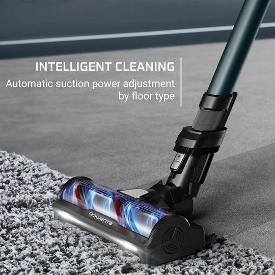 Rowenta X-Force Flex 13.60 Акумулаторна Вертикална Прахосмукачка 13.6V Лилава