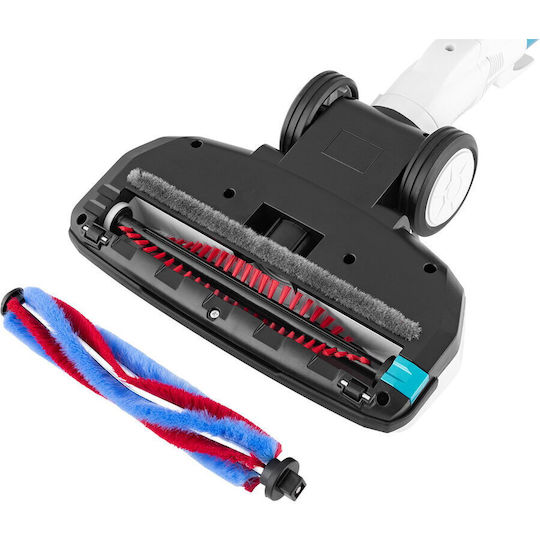 ECG VT3620 Wiederaufladbarer Stielstaubsauger 2 in 1 Stick & Hand 22.2V Blau
