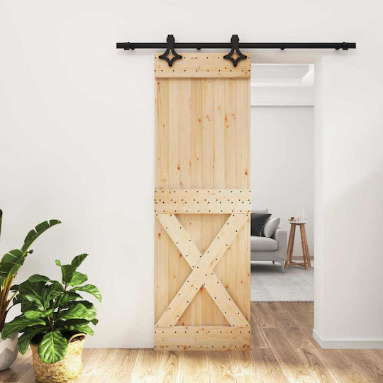 Πόρτα Εσωτερική Συρόμενη Laminate 344505 Ύψους 210cm