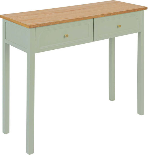 A-s Mohea Wooden Console Table Turquoise L100xW35xH80cm