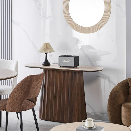 Walden Wooden Console Walnut W120xD40xH76cm Walden Wooden Console Walnut W120xD40xH76cm