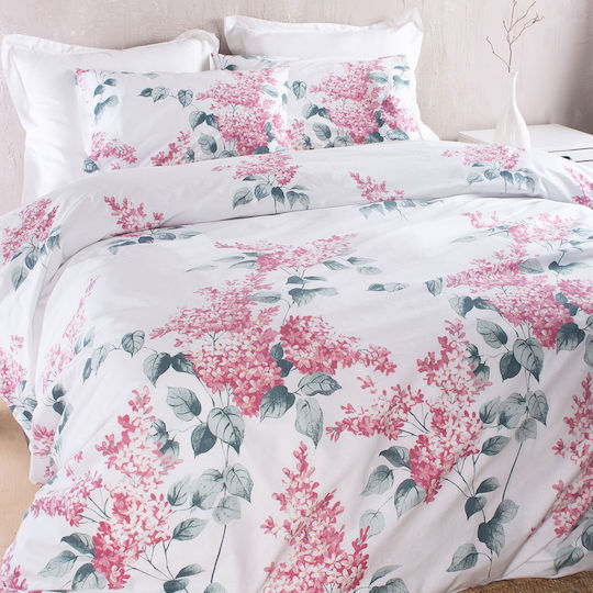 Rythmos Eve Σετ Σεντόνια King Size 270x290εκ. Ροζ (4τμχ)