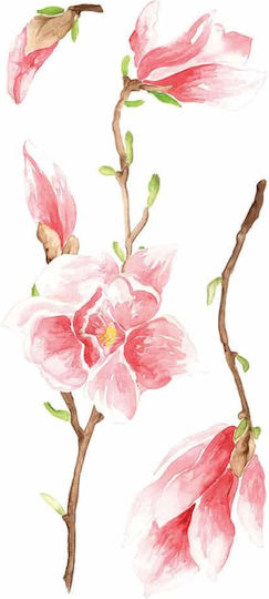 Διακοσμητικό Αυτοκόλλητο Τοίχου Magnolia 1τμχ 45x35εκ. Ango