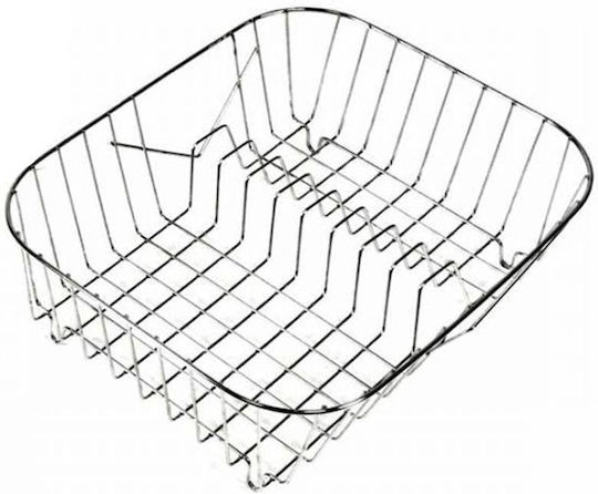 Sidirela No37 Abtropfkorb Inox Silber 37x31x12cm