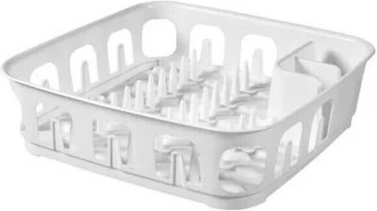 Curver Essentials Plastic White Sink Strainer 39.5x39.5x10.9cm