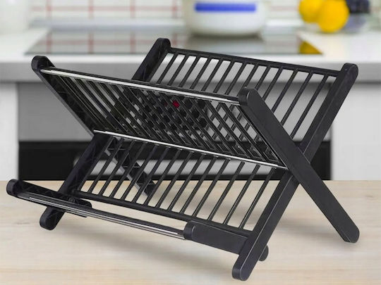Verk Group Geschirrabtropfer & Abtropfgitter Kunststoff Schwarz 39.5x36.5cm