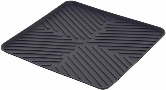 5Five Επιφάνεια Στεγνώματος Πλαστικό Μαύρο 30x30cm