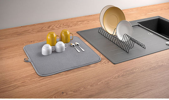 Metaltex Plastic Gray Dish Drying Surface 45x40x7cm