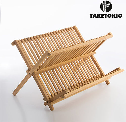 Koopman Στραγγιστήρι Νεροχύτη Ξύλινο Καφέ 42x35x38cm
