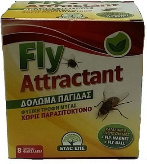 STAC Fly Attractant Παγίδα για Μύγες 40gr 8τμχ
