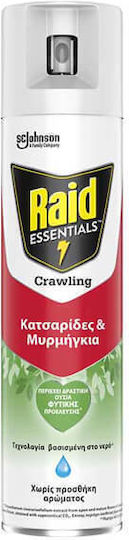 Raid Essentials Freeze Insektizid Spray für Kakerlaken / Ameisen 400ml 1cm