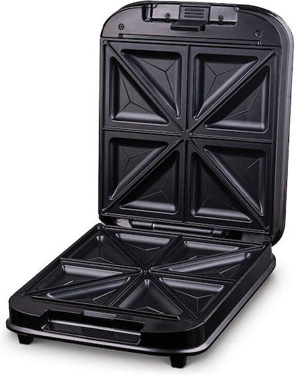 Zelmer Sandwich-Maker Für 4 Toasts 1200W Grau