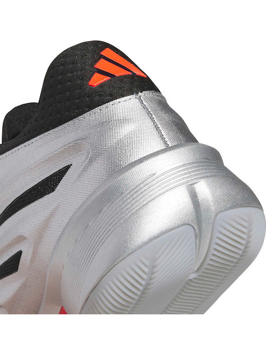 Crazy Energy Баскетболни обувки Silver Metallic / Core Black / Lucid Red
