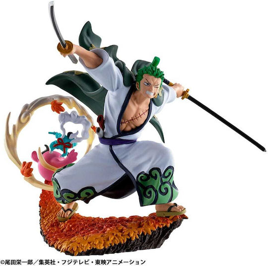 One Piece Petitrama Pvc Mini Statue Logbox Re Birth Wano Kuni Vol 1 Set 9 Cm