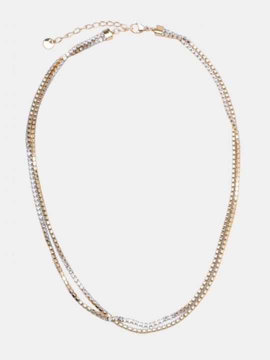 Колиета Strass 4966209-златно