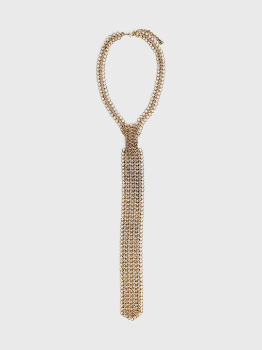 Necklace Gold Letter Shape Gold Necklace Gold Letter Shape Gold