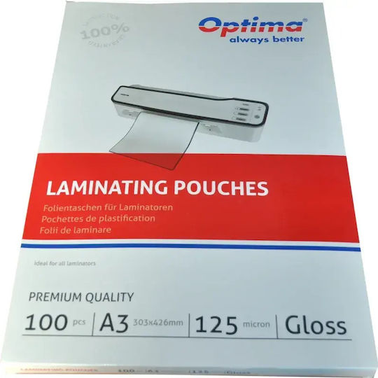 Optima Folie de laminare A3 125 microni