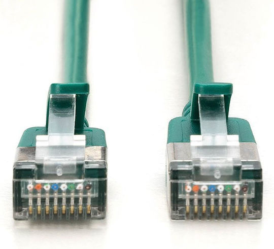 Digitus F/FTP Cat.6a (Gigabit) Мрежов Кабел Ethernet 3м Зелен 10 Бройки