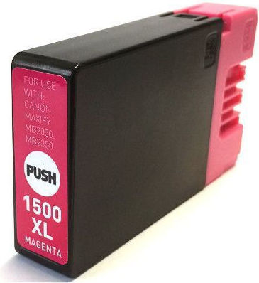 G&G Συμβατό Μελάνι Εκτυπωτή InkJet Canon Pgi-1500xlm 780 Σελίδων 12ml Ματζέντα 1τμχ