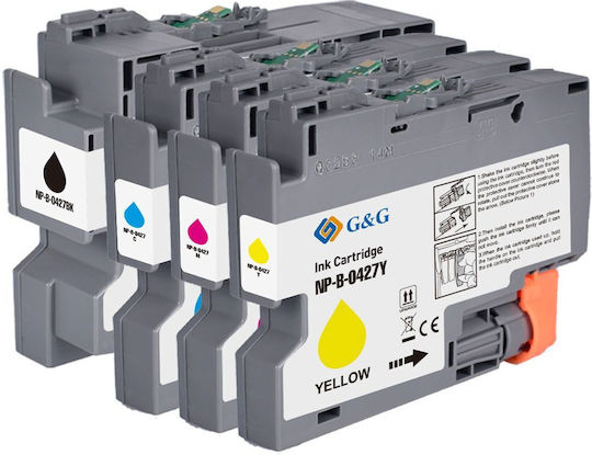 G&G Compatible Inkjet Printer Cartridges Pack Brother Brother LC-427BK / LC-427C / LC-427M / LC-427Y Black 1 Piece