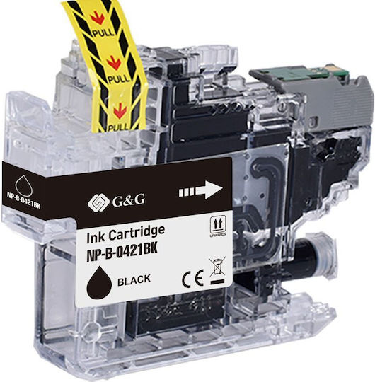 G&G Compatible Inkjet Printer Ink Brother Brother LC421BK 200 Pages Black 1 Piece