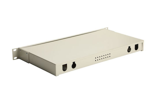 Equip Lwl-Koaxialbox 12-Φachern Lc-duplex Os2 1u Vollgrau
