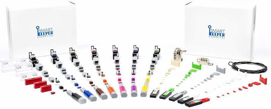 Smartkeeper Nc13pkpk Kabelschloss 5 X Lan 2 1 X Schloss Schlüssel Pink