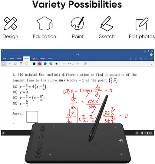 XP-Pen Deco 01v3 Ψηφιακή Γραφίδα