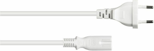 Kabelmeister Euro - Cablu Euro 1.5m Alb SK0385-W015