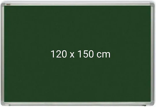 Tablă Magnetică cu Ramă din Aluminiu 120 x 150 cm cu Cretă Optima