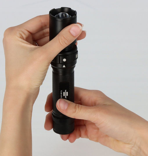 Brennenstuhl Rechargeable LED Flashlight IP44 with Maximum Brightness 800lm