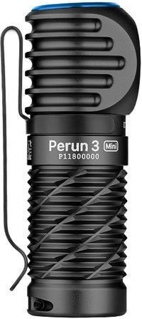 Olight Επαναφορτιζόμενος Φακός Κεφαλής LED IPX8 με Μέγιστη Φωτεινότητα 1250lm Perun 3 Mini
