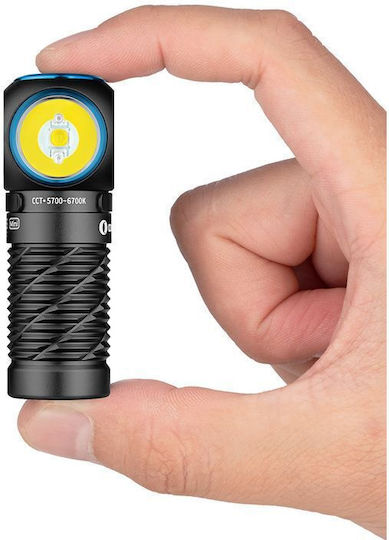 Olight Επαναφορτιζόμενος Φακός Κεφαλής LED IPX8 με Μέγιστη Φωτεινότητα 1250lm Perun 3 Mini