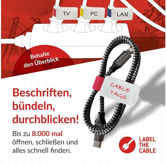 LTC Audio Velcro Kabelbinder (10 Stück)