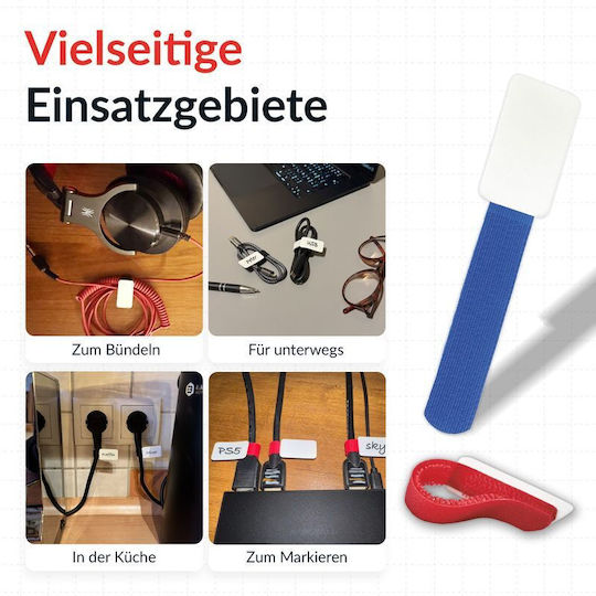 LTC Audio LTC Audio Kabelbinder 18mmx32mm (30 Stück)