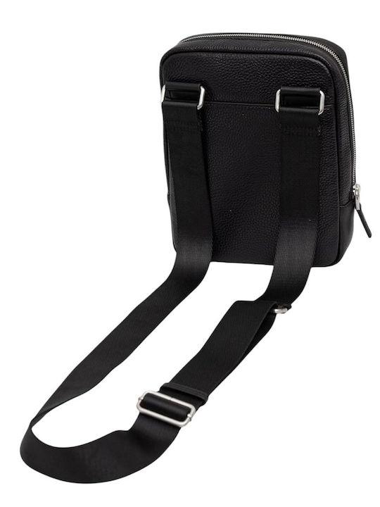 Monaco Men's Shoulder / Crossbody Bag Black