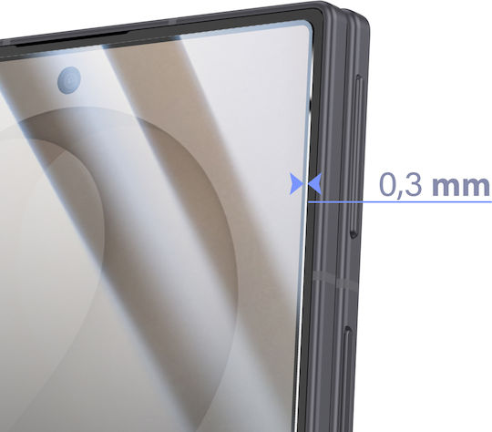 Avizar Stoßfestes Gehärtetes Glas Displayschutzfolie Galaxy Z Fold8 Äußeres Display Transparent