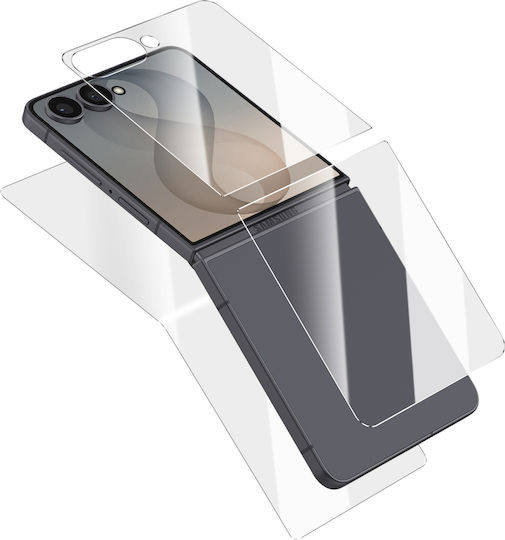 Avizar Folii Protectie Telefoane Galaxy Z Flip 8 Hydrogel Exterior Interior Spate Transparent