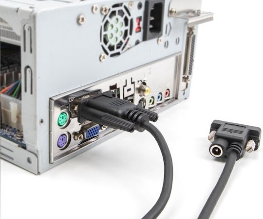 Delock Delock Serial Cable Rs-232 D-sub9 Female To D-sub9 Female Power Connection At Pin 9 2 M