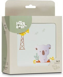 Interbaby Plastic Kids Dinner Set Green
