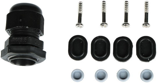 Equip Aufputzdose 1-Port Keystone Ohne Abschirmung Außen Grau