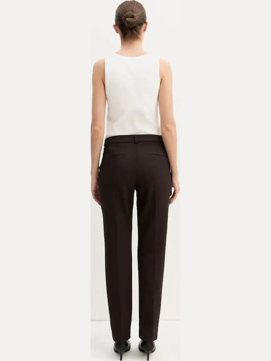 Women's Dark Brown Suit in Regular Fit